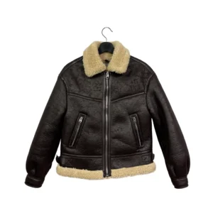 Kurtka bez kaptura sherpa Bershka