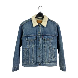 Kurtka jeansowa bez kaptura katana sherpa Levis
