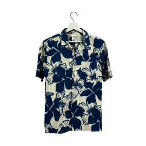 Koszula z krótkim rękawem t-shirt hawajka lata 80 Zara