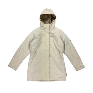 Długa kurtka z kapturem parka Jack Wolfskin