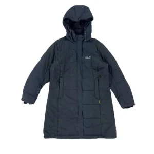 Długa kurtka z kapturem parka Jack Wolfskin
