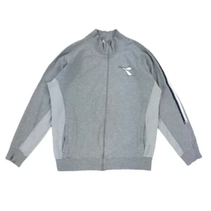 Bluza zipper rozpinana bez kaptura Diadora