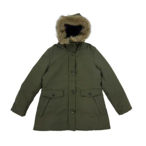 Długa kurtka z kapturem parka Uniqlo
