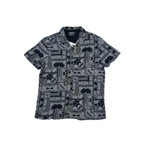 Koszula z krótkim rękawem t-shirt hawajka lata 80 Primark