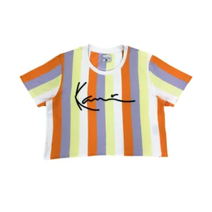 Koszulka z krótkim rękawem tee t-shirt w paski Karl Kani