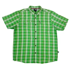 Koszula z krótkim rękawem t-shirt hawajka lata 80 w kratkę/kratę The North Face