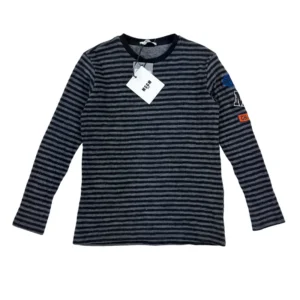 Koszulka z długim rękawem longsleeve w paski MSGM Milano