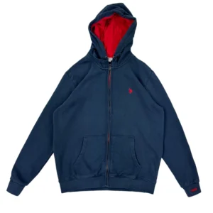 Bluza zipper hoodie rozpinana z kapturem U.S Polo Assn
