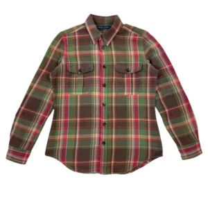 Koszula w kratę flanel Ralph Lauren