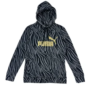 Hoodie bluza z kapturem w zebrę Puma